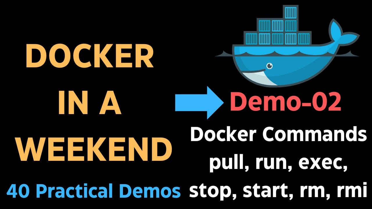 stacksimplify's tweet card. Mastering Docker Basics | Basic Docker Commands