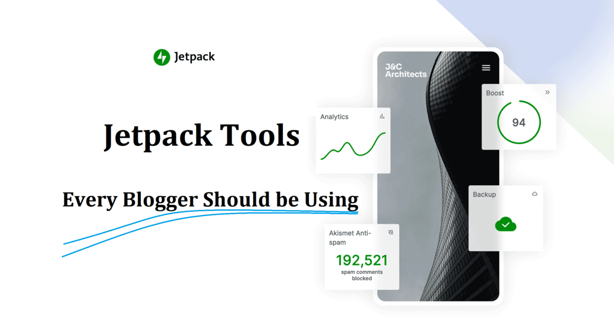 blogrecode's tweet card. Most bloggers are sleeping on Jetpack tools that could save them $50+ monthly. I tested every hidden feature so you don't have to.