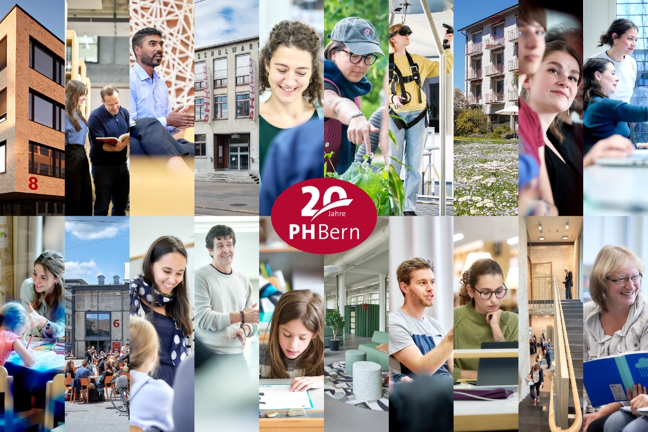 PHBern_ch's tweet card. Zum 20-Jahr-Jubiläum lanciert die PHBern eine Spezialwebsite, die Einblicke in die bewegte Geschichte der PHBern gibt. Zudem werden die Menschen hinter der PHBern vorgestellt.