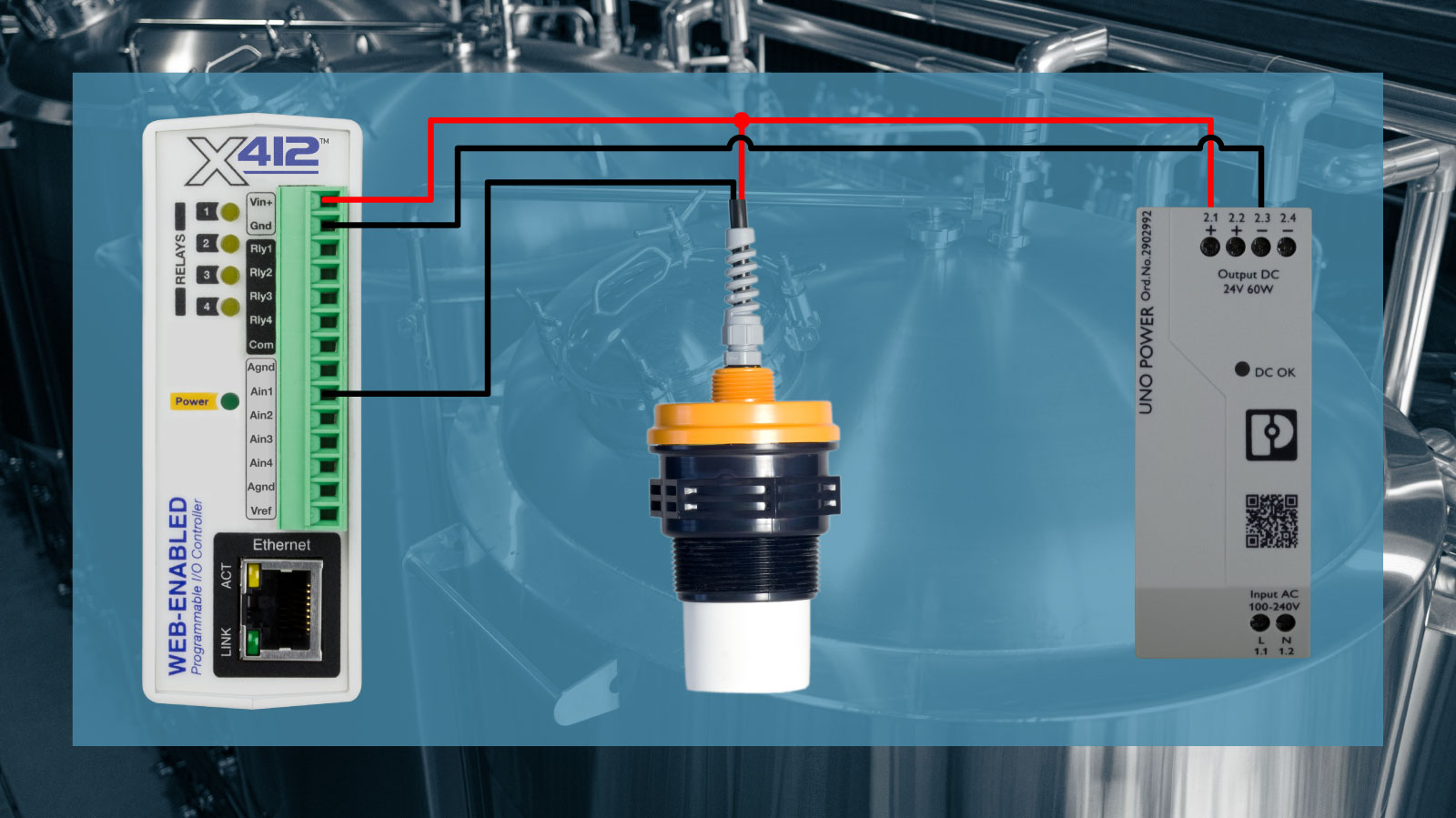 ControlByWeb's tweet card. Enhance your data capture capabilities (while avoiding a fried fuse) with tips for monitoring a loop-powered 4-20mA signal.