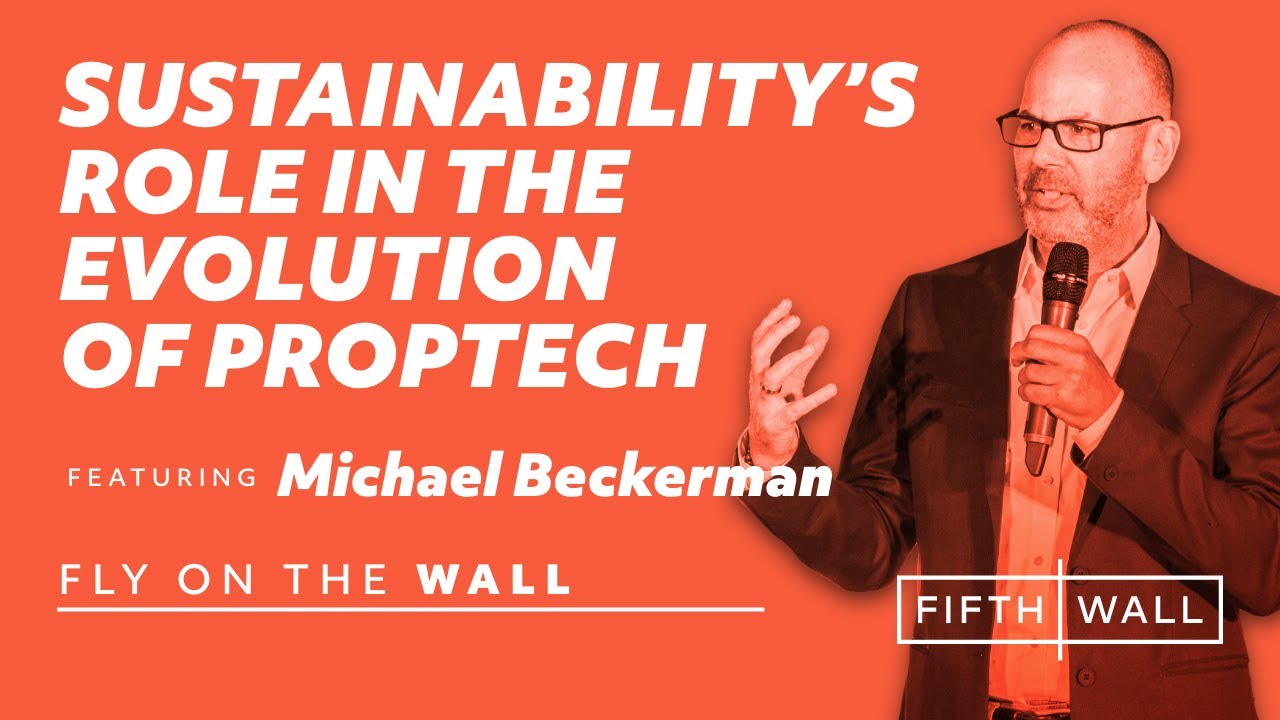 SProptech's tweet card. Sustainability's Role in the Evolution of Proptech