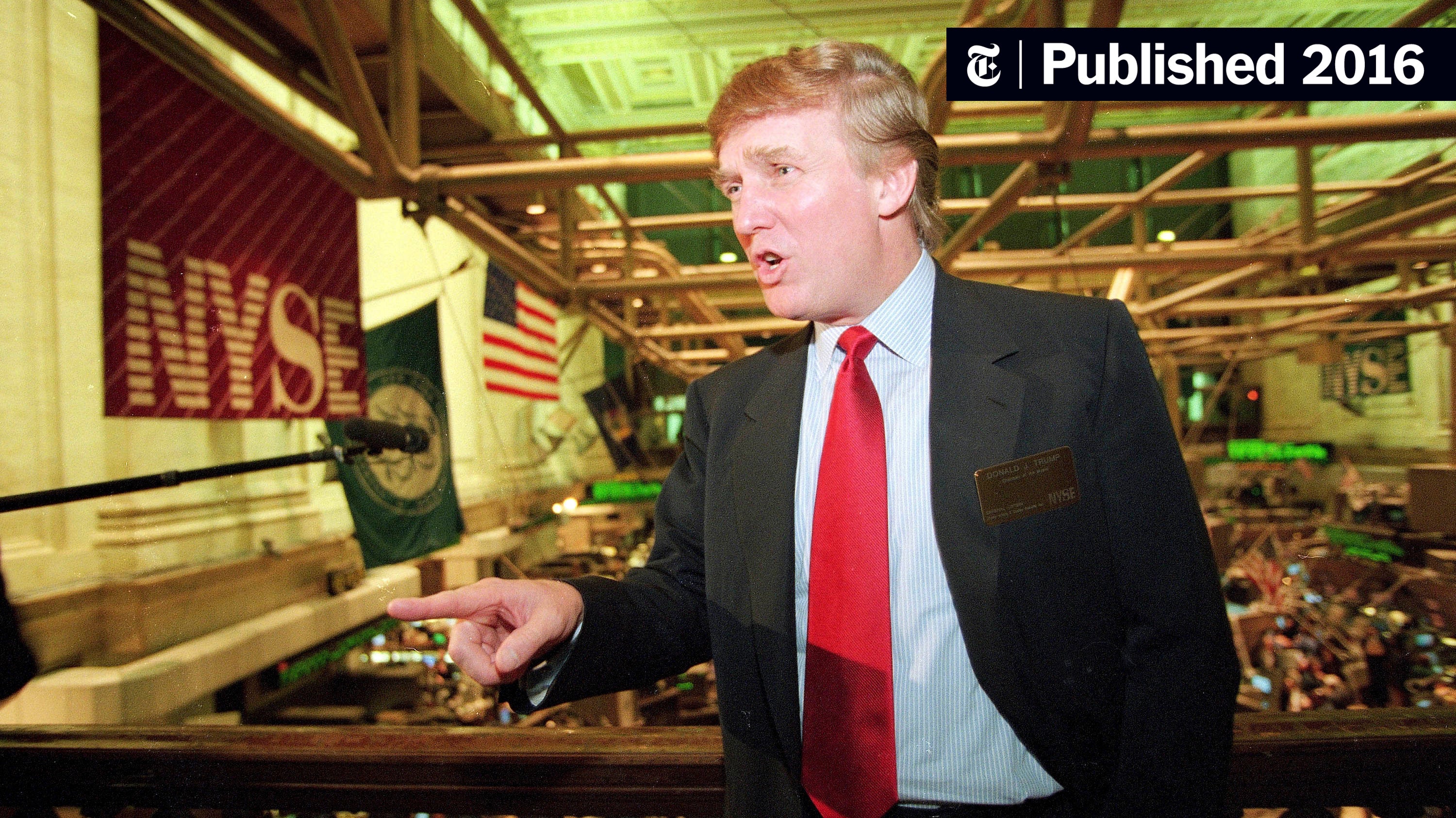 RichardTrumka's tweet card. The Republican nominee reported nearly $1 billion in losses in 1995, opening the door to tax avoidance in subsequent years.