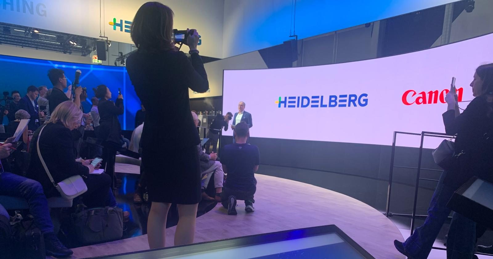 printguide's tweet card. Canon и Heidelberg обявиха началото на ново партньорство, в рамките на което немската компания ще продава и обслужва дигитални мастиленоструйни печатни машини на японския производител.   Heidelberg...