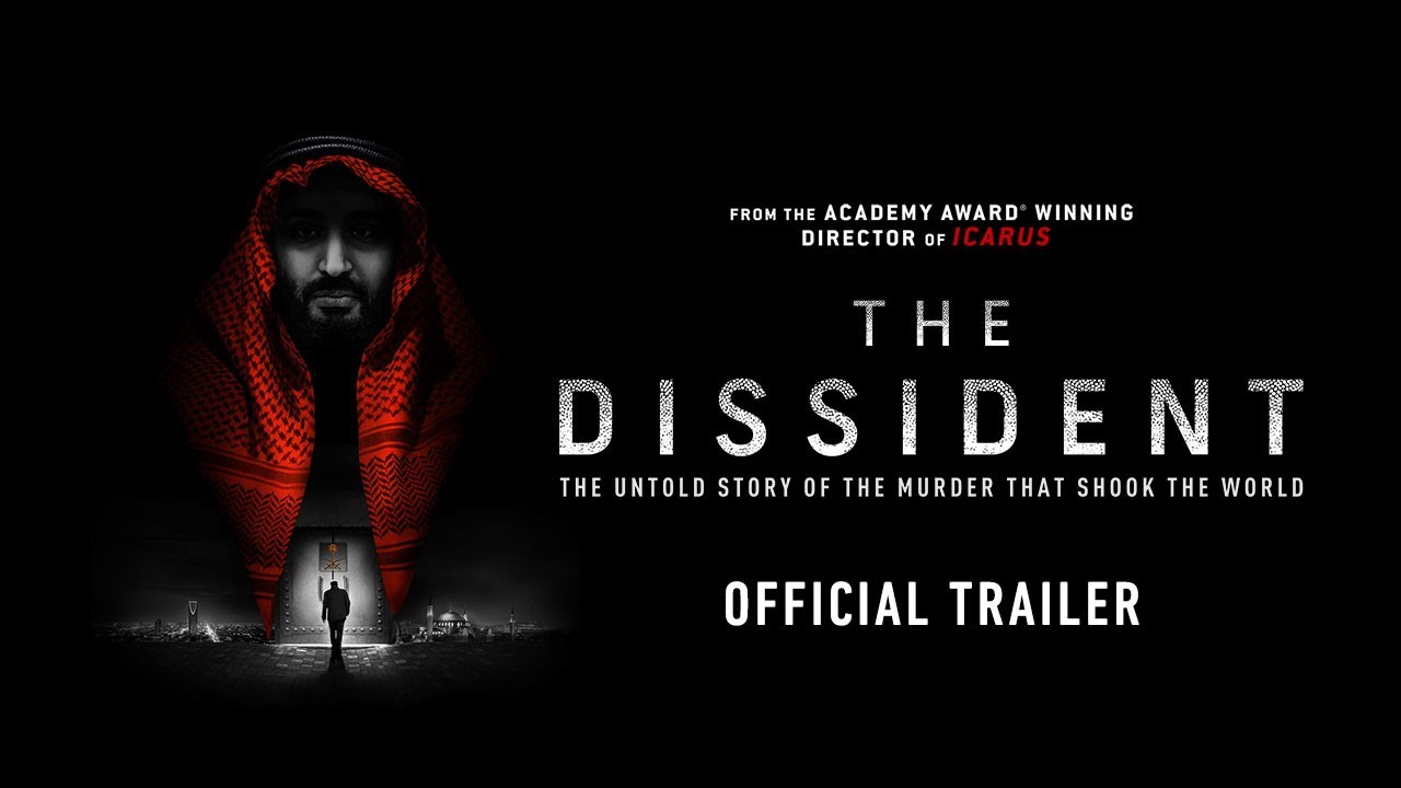 of_books59328's tweet card. THE DISSIDENT | Official Trailer | NOW PLAYING IN THEATRES, AT HOME...