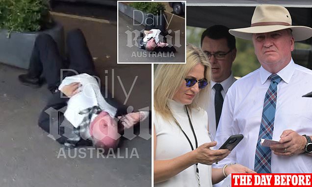 drpiotrowski's tweet card. Daily Mail Australia on Friday revealed exclusive video of the nation's former deputy prime minister, 56, sprawled on the ground at Lonsdale Street, Braddon at 11.26pm on Wednesday.