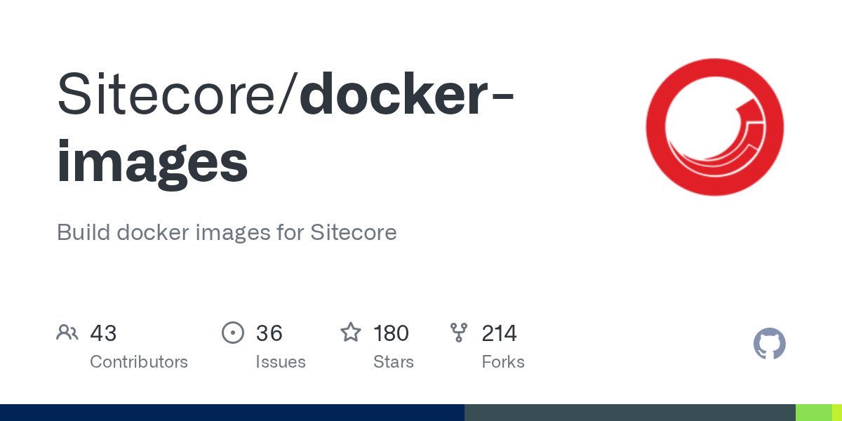MichaelWest101's tweet card. Build docker images for Sitecore. Contribute to Sitecore/docker-images development by creating an account on GitHub.