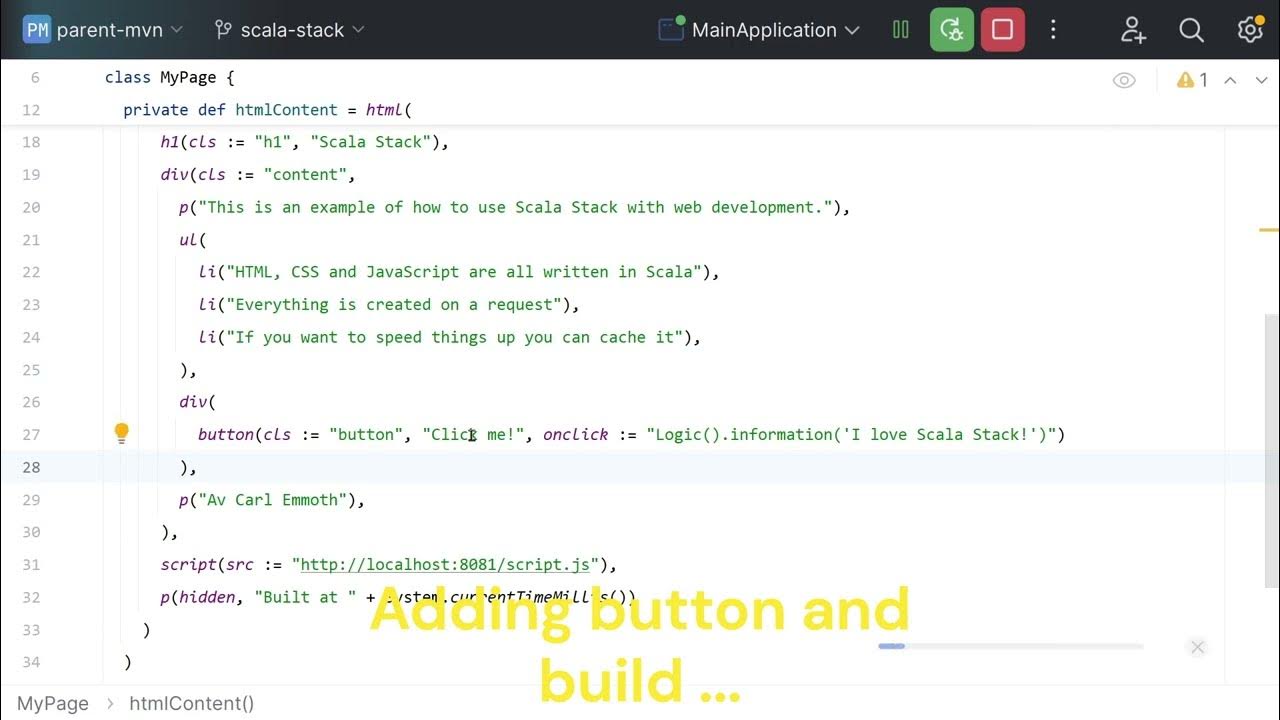 CEWEBAB's tweet card. Scala Stack - Web Development with Scala