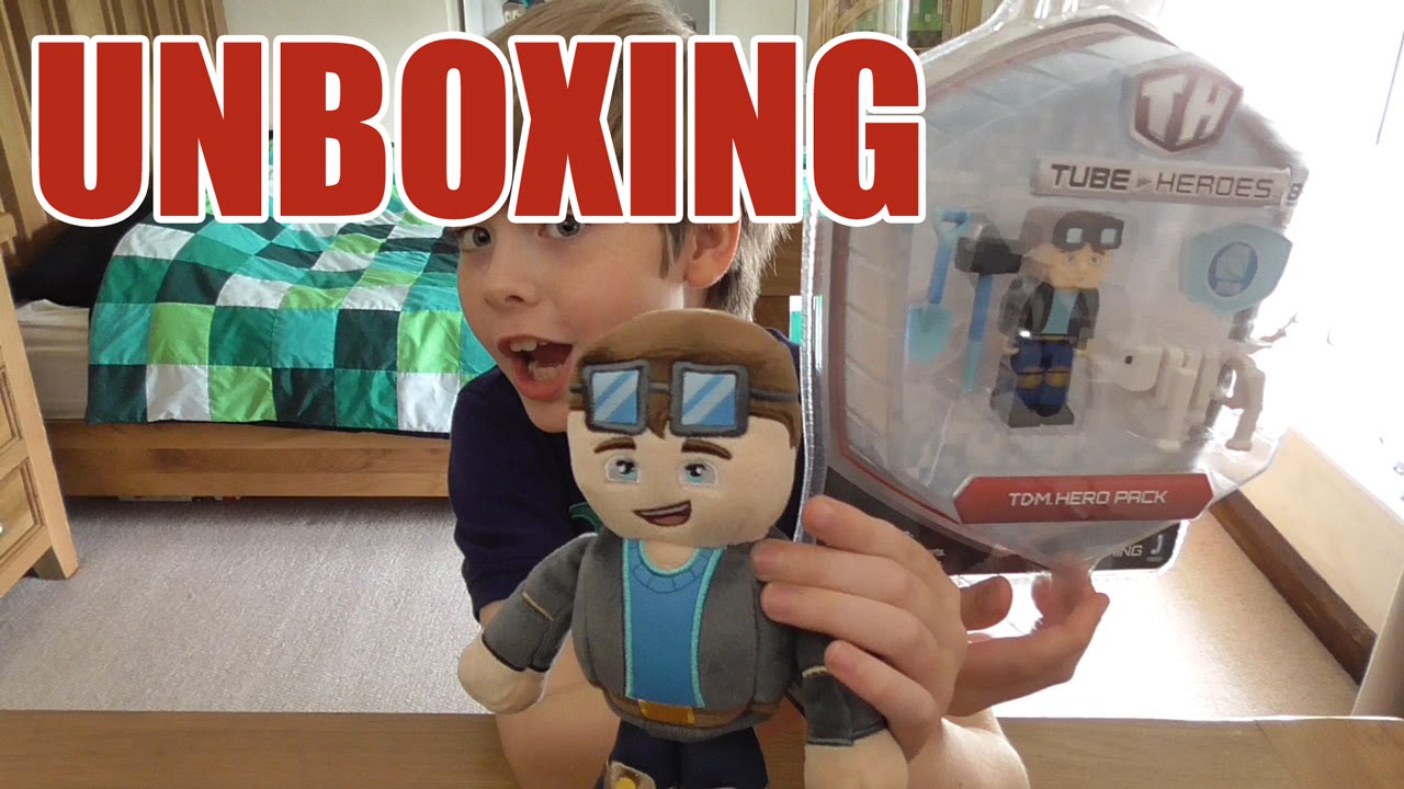 FlyingPages's tweet card. Unboxing: Tube Heroes - it's DanTDM + MORE!!