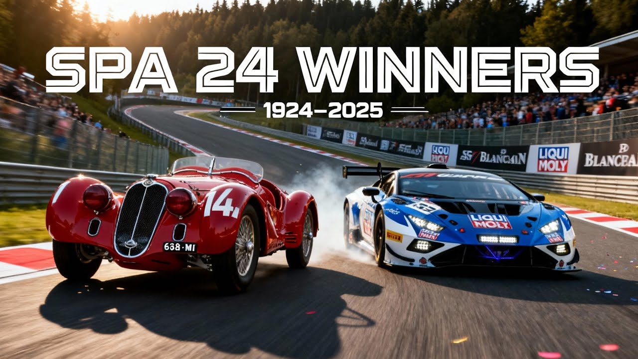 GT_fanatiK's tweet card. The Evolution of Spa 24 Hours Winners From 1924 to 2025: Legends of...