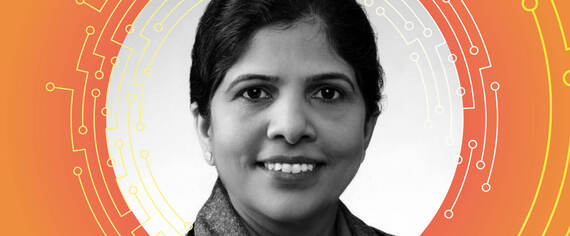 JAXenter's tweet card. Wir stellen inspirierende Frauen vor, die erfolgreich in der IT-Branche Fuß gefasst haben. Heute: Meera Rao