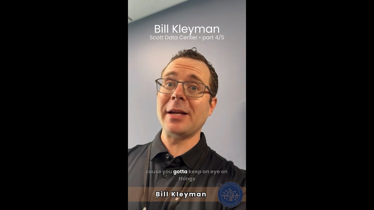 nomadfuturist's tweet card. Data Center Tour Series | Scott Data Center | Bill Kleyman | part 4/5