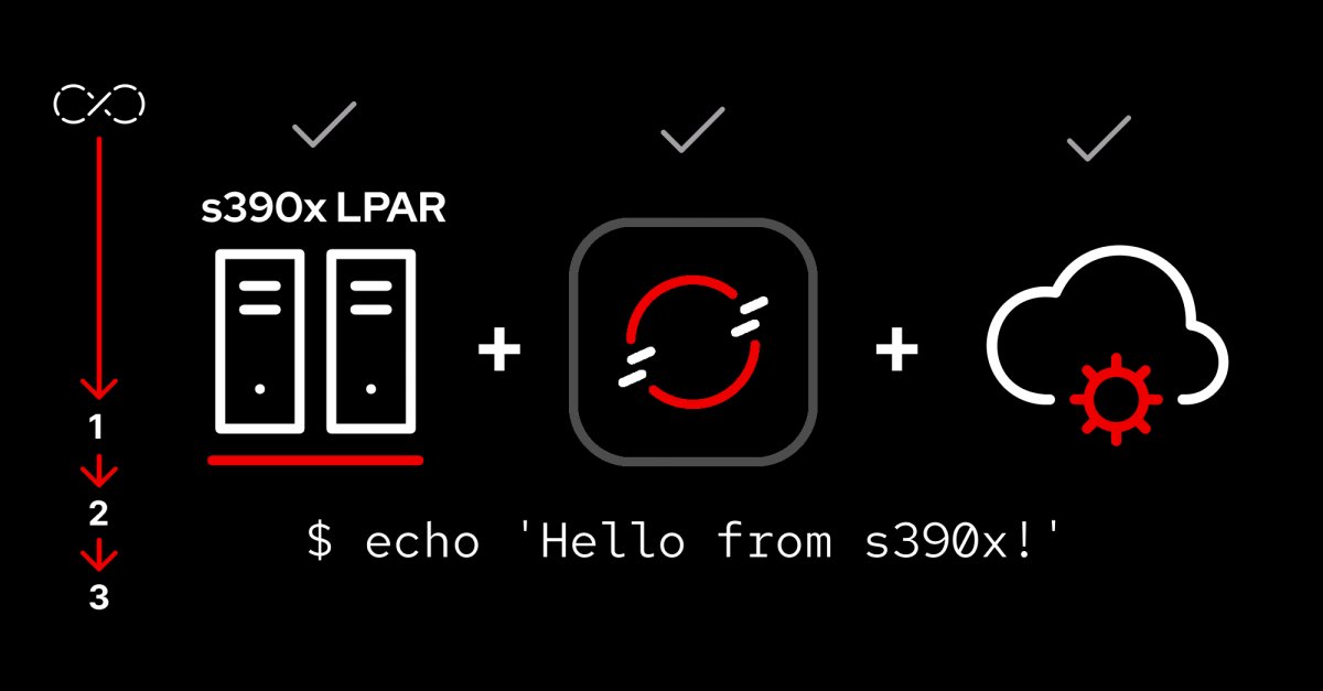 rhdevelopers's tweet card. You probably didn’t wake up thinking, “I need to add some IBM Z mainframes to my Kubernetes cluster.” But maybe you should’ve. Integrating s390x (a.k.a. IBM Z architecture) workers into your Red Hat