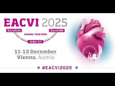EACVIPresident's tweet card. #EACVI2025 – EuroEcho, ICNC-CT & EuroCMR Under One Roof