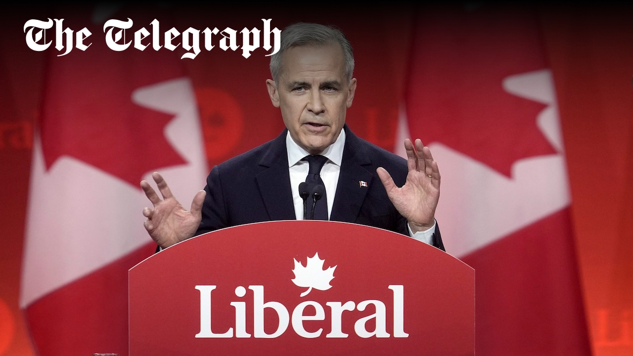 trussliz's tweet card. Former Bank of England governor replaces Justin Trudeau amid trade war with US