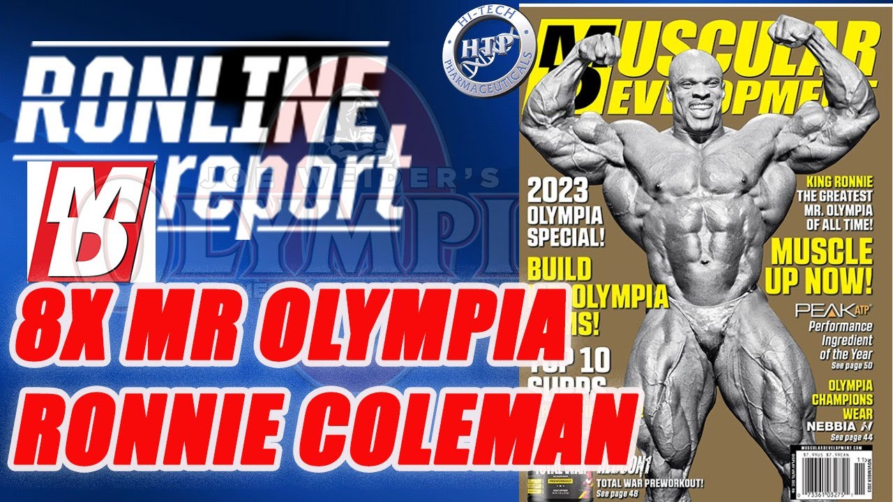 MuscularDevelop's tweet card. 8X Mr Olympia Ronnie Coleman Final Olympia Predictions Ronline Report
