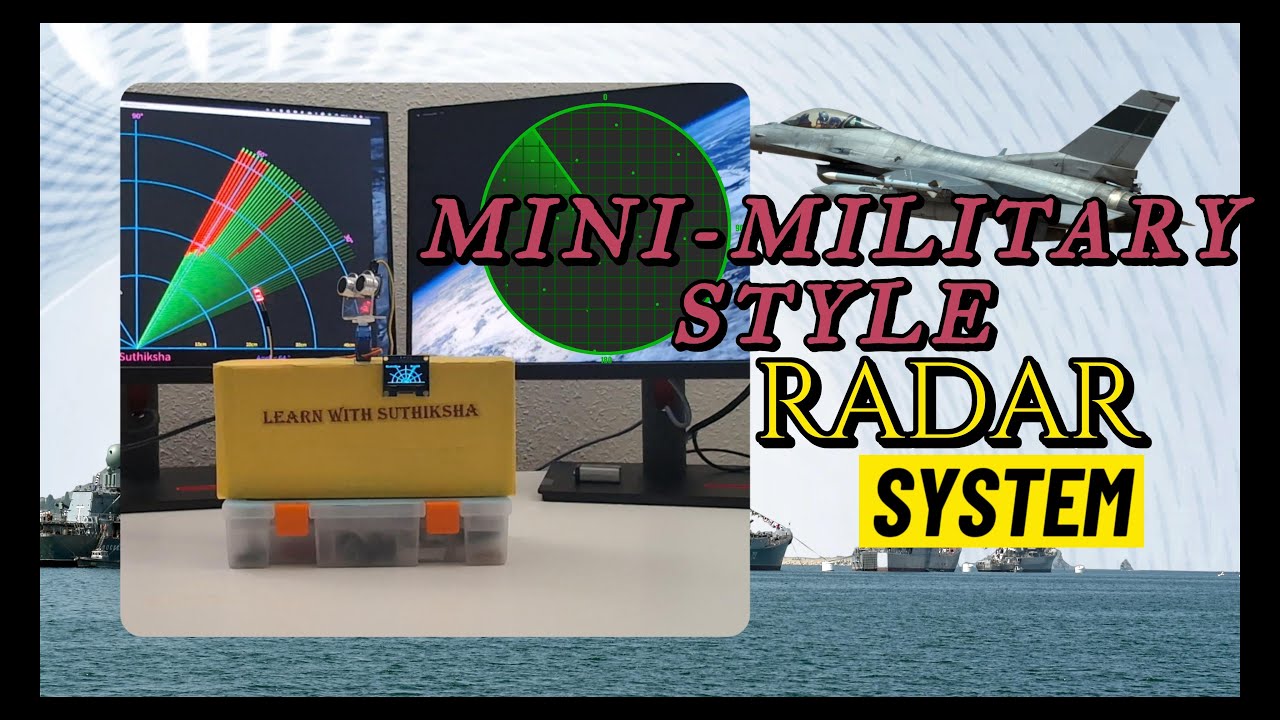 rajujrk's tweet card. Part - 16 | Military Radar System using Arduino | #stem #stemforkids...