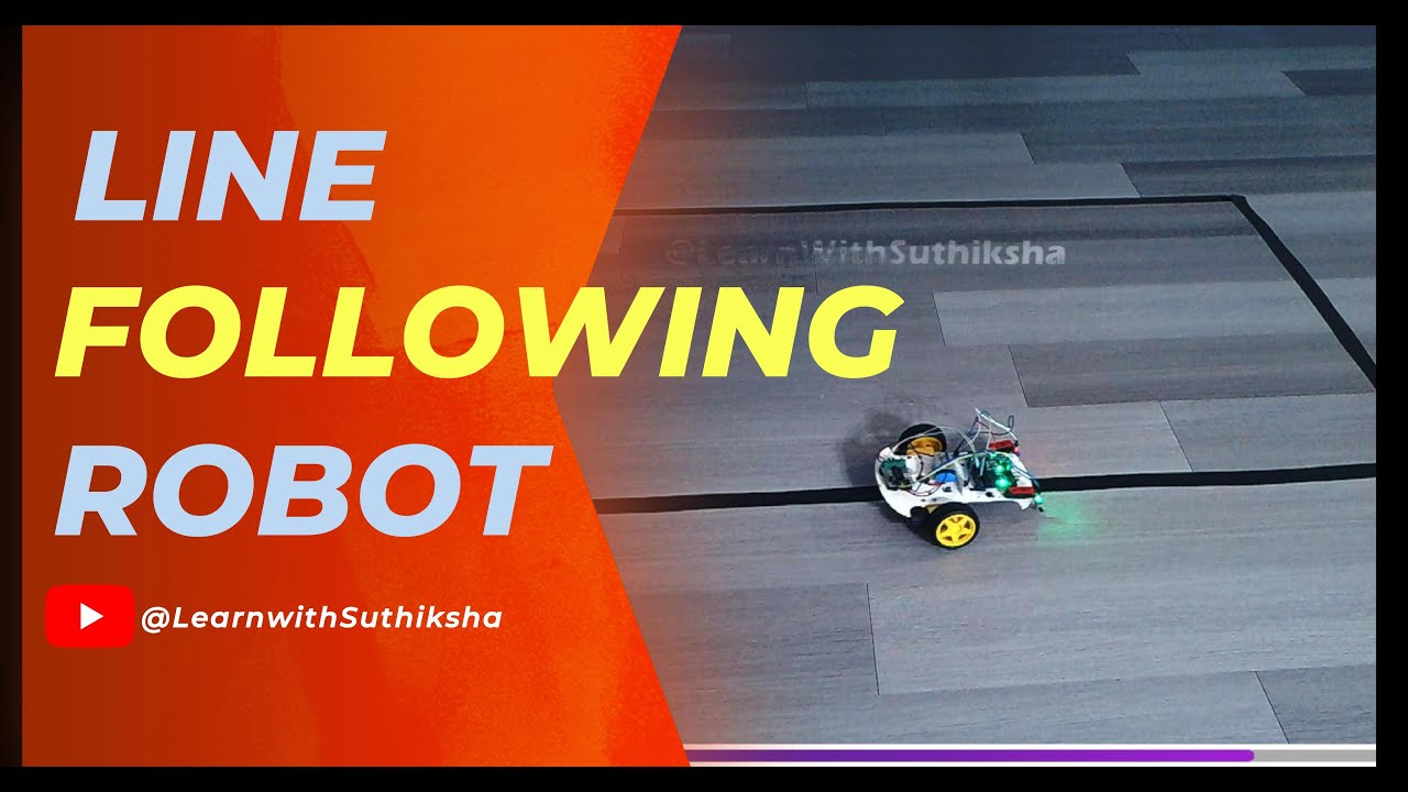 rajujrk's tweet card. Part - 12 | Line Following Robot Explained | What It Is, How It...
