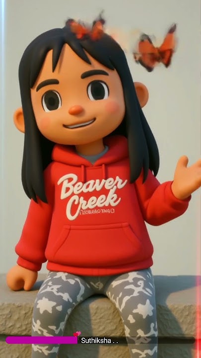 rajujrk's tweet card. ✨ Suthiksha’s 3D AI Avatar Glow-Up 👧🎨✨ | Magical & Mesmerizing! 🌸🚀