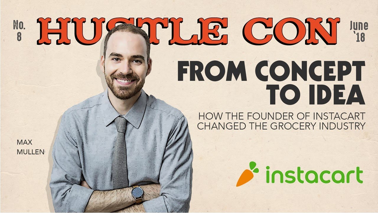 hustlecon's tweet card. Max Mullen | Hustle Con 2018