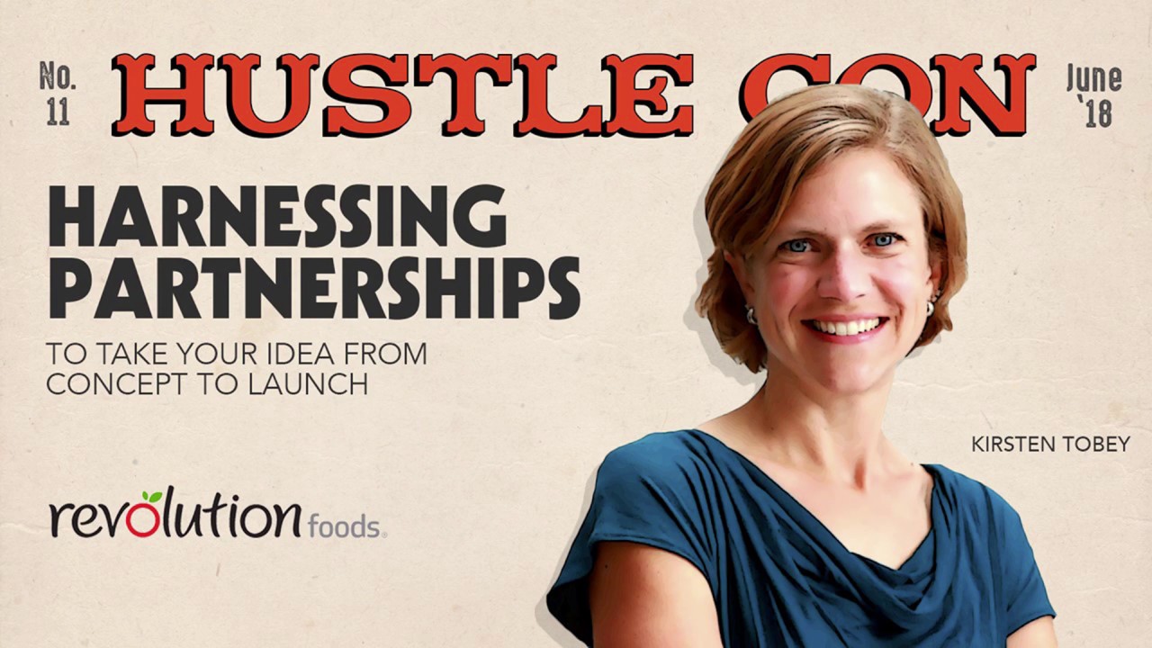 hustlecon's tweet card. Kirsten Tobey | Hustle Con 2018