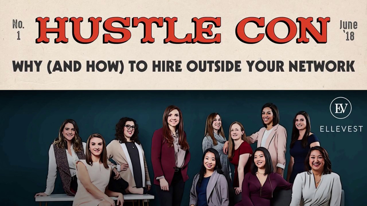 hustlecon's tweet card. Lisa Stone | Hustle Con 2018