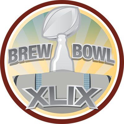 victorjimenezc's tweet card. Brew Bowl XLIX: Time to knock back your favorite brew while watching the grid iron battle between the East and the West!