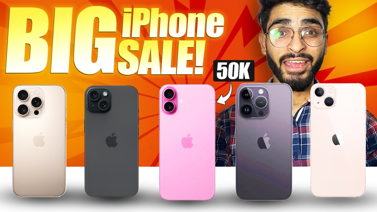 TechBlasttt's tweet card. iPhone 16 Price in Flipkart Big Billion Days Sale 2025 | iPhone 16...