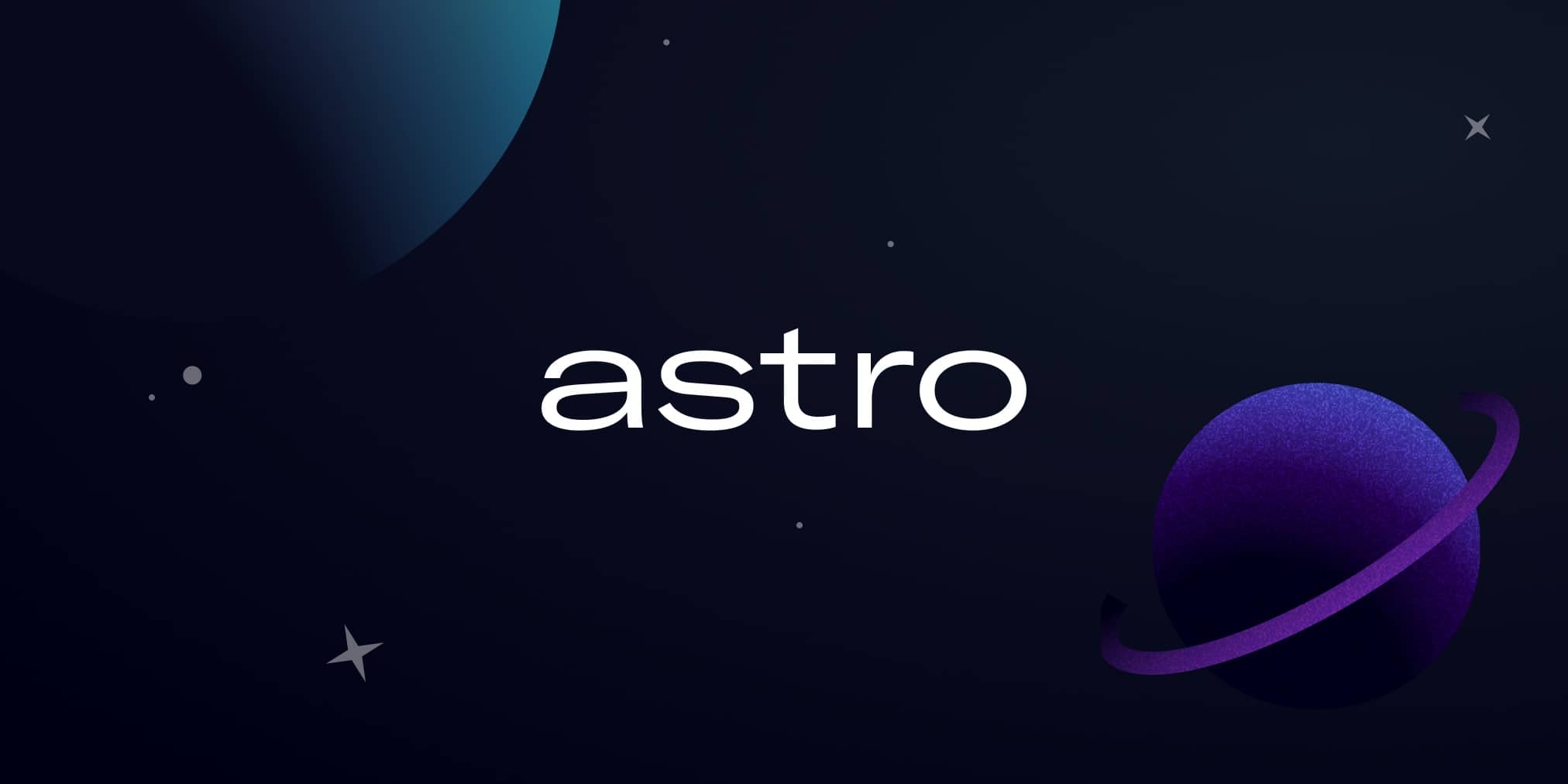 css's tweet card. Astro is a brand new framework for building websites. To me, the big thing is that it allows you to build a site like you're using a JavaScript framework (and