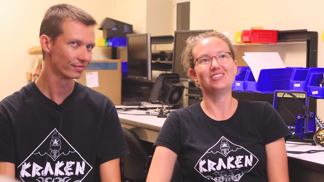 CeRobots's tweet card. BattleBot Kraken Made by Family of Space Coast Makers