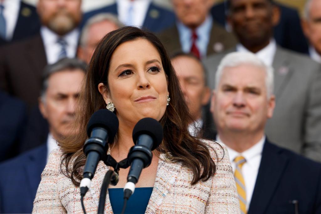 EliseStefanik's tweet card. New York Rep. Elise Stefanik pulled in $2 million in the second quarter of 2023 for her own campaign, raised $1 million for other candidates, and transferred $1 million to the National Republican...