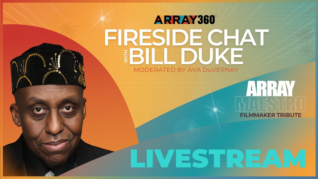Direct773's tweet card. ARRAY MAESTRO: A TRIBUTE TO BILL DUKE | FIRESIDE CHAT