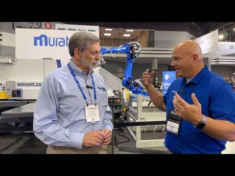 StrikerSystems's tweet card. FABTECH 2022 Partner Highlight Video: Murata Machinery USA