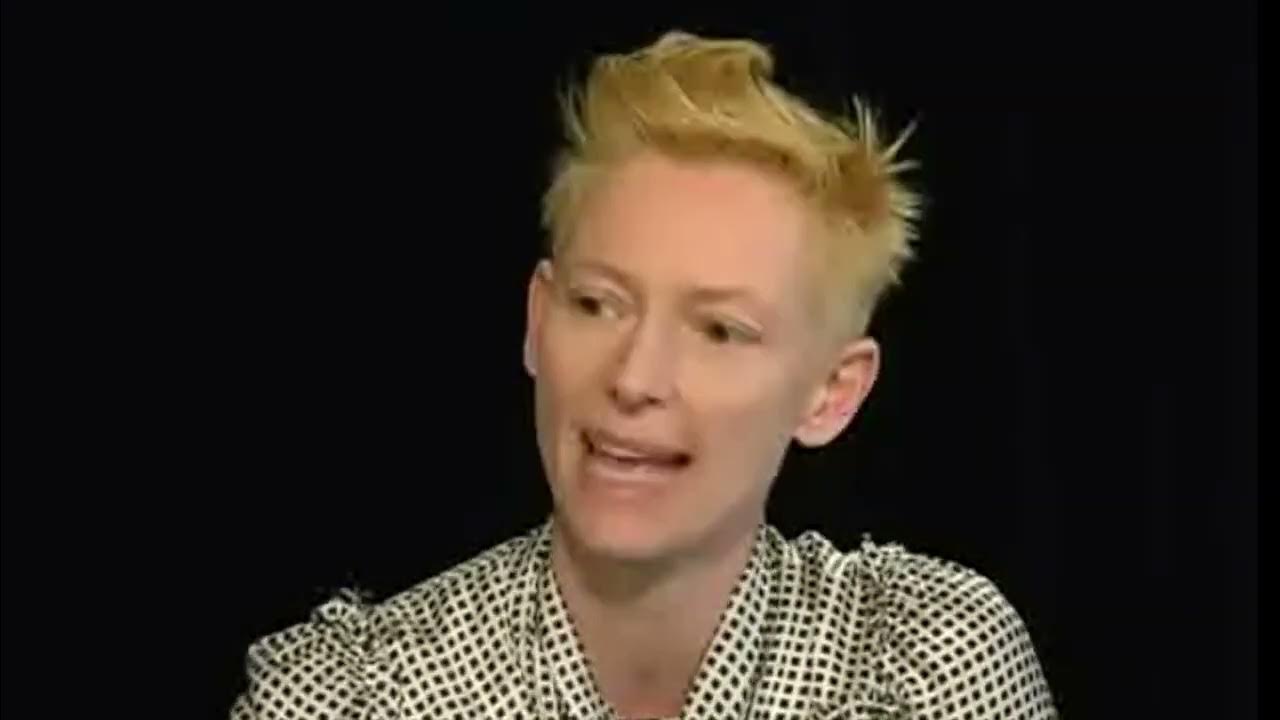 Witnify's tweet card. Tilda on why she doesn't consider herself an Actor