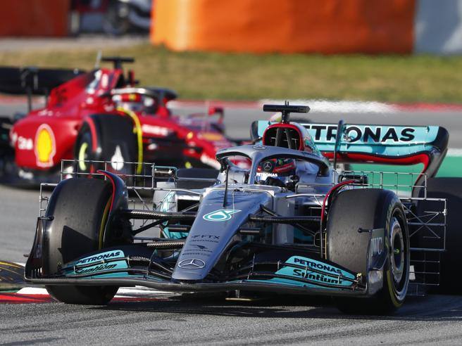 mrgr_f1's tweet card. Ai test in Bahrein è attesa una W13 completamente rivoluzionata: le indiscrezioni sulle prestazioni al simulatore sono mostruose, i dubbi degli altri team sulla regolarità