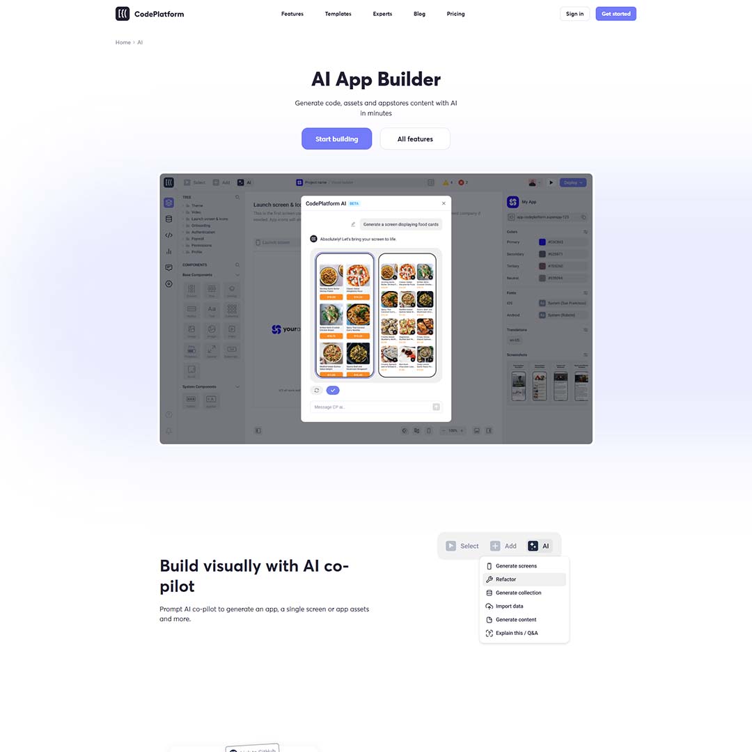 dcpwebdesigners's tweet card. CodePlatform AI is a powerful AI-driven solution that enhances software development through intelligent code generation, automated debugging, and optimization tools.