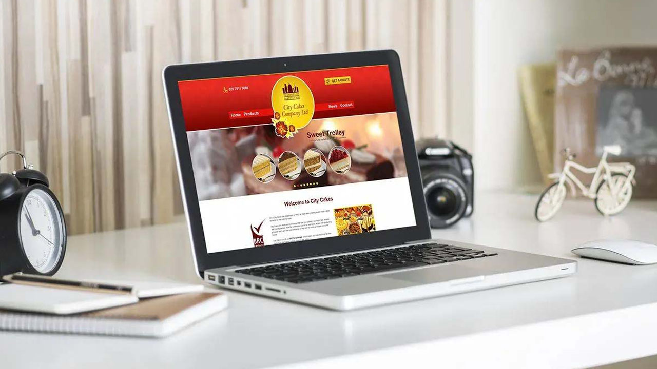 dcpwebdesigners's tweet card. DCP Web Designers built an SEO optimised WordPress site for City Cake, showcasing handmade cakes, BRC standards, and over 30 years of expertise.