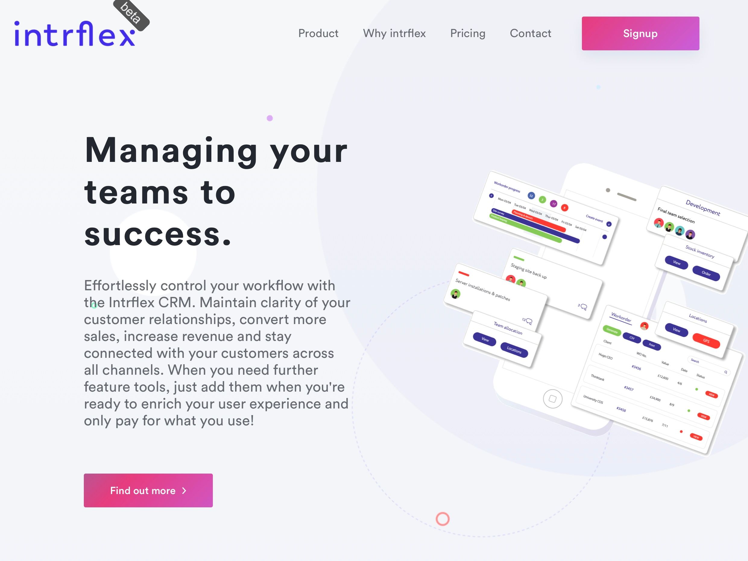 BetaList's tweet card. Manage any business with our modular CMMS business tools