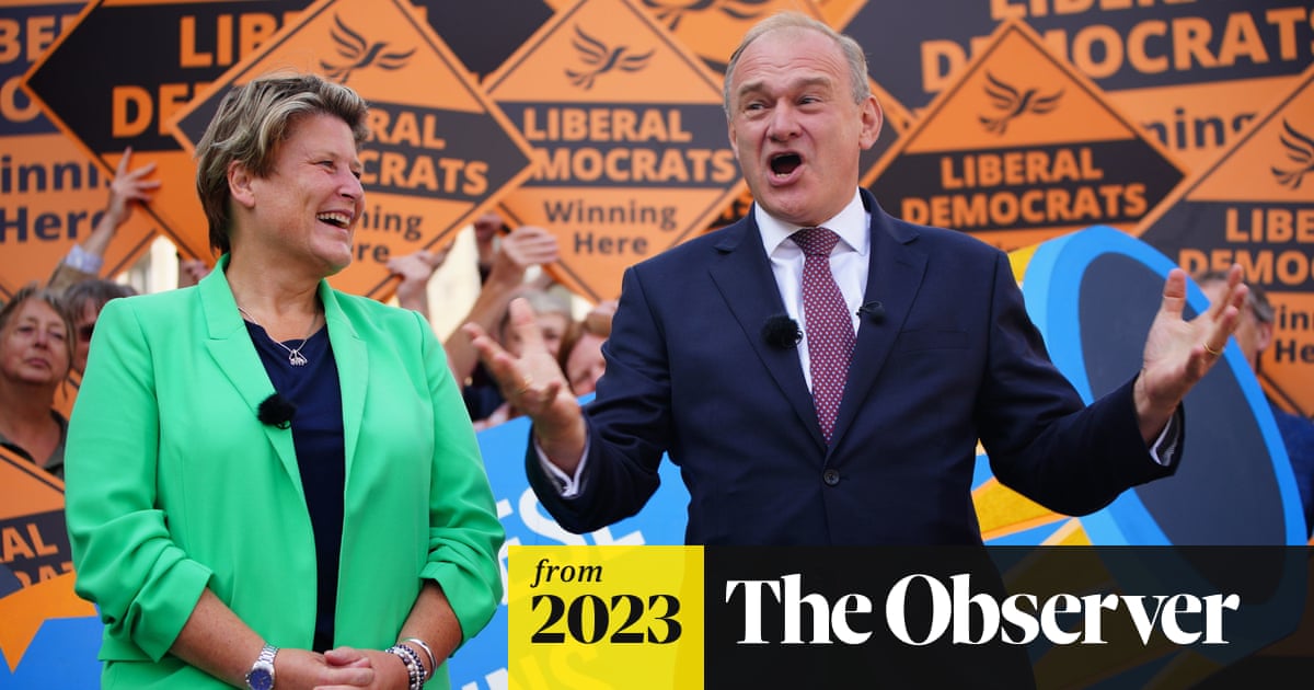 LibDemEurope's tweet card. Lib Dem leader says people lending their votes to rival parties could shut the door on Conservatives at Westminster for years to come