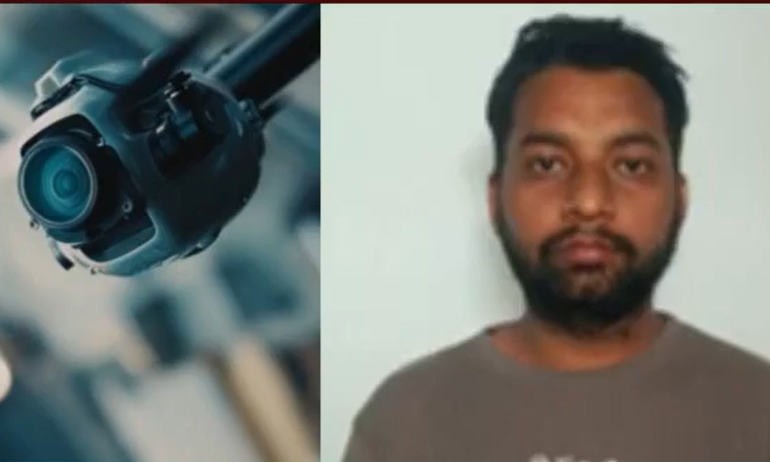 toptamilnews's tweet card. ஓசூர் அருகே பெண்கள் விடுதியில் ஆபாச வீடியோவை காட்டி பணம் பறிக்க திட்டமிட்டு, விடுதி குளியலறையில் ரகசிய கேமரா பொருத்தினோம், கைதான இளம் பெண்ணின் காதலன்