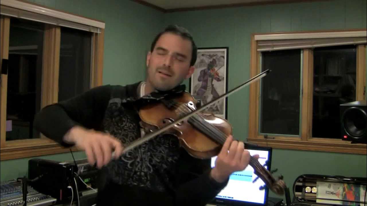 HackyAdderson6's tweet card. Don't Stop Believin' - Journey - Violin Cover - Adam DeGraff