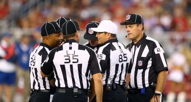 FBGarbageTime's tweet card. Scott King discusses officiating in the NFL and how it might not be fixed, but it might be influenced.