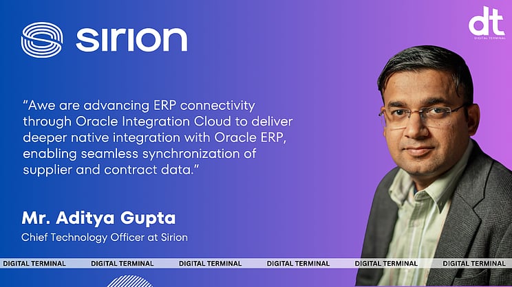 Oracle_India's tweet card. Sirion Labs, a global player in Contract Lifecycle Management (CLM), has partnered with Oracle Cloud Infrastructure (OCI) to modernize its technology foundation