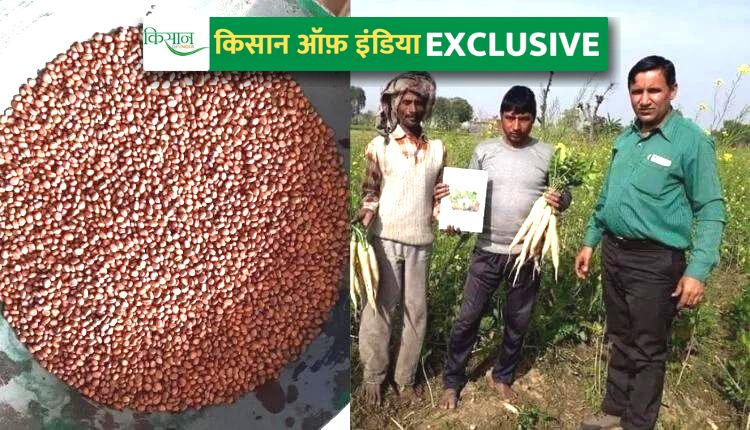 KisanofIndia's tweet card. हरजीत सिंह ग्रेवाल ने किसानों को अच्छी गुणवत्ता वाले बीजों का उत्पादन करने के लिए बढ़ावा दिया। कॉन्ट्रैक्ट फ़ार्मिंग के ज़रिए बीज उत्पादन कार्य से 100 से ऊपर किसानों को जोड़ा हुआ है।