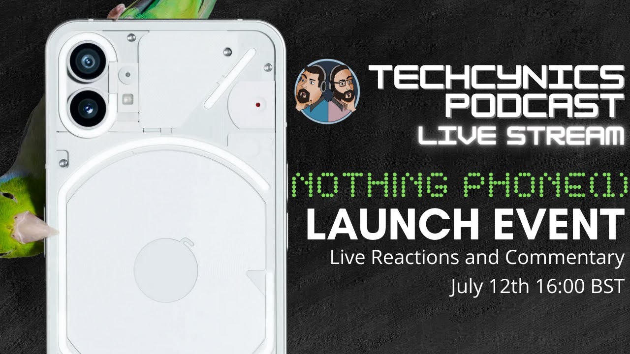 techcynics's tweet card. Nothing Phone (1) Reveal Event Live Reactions