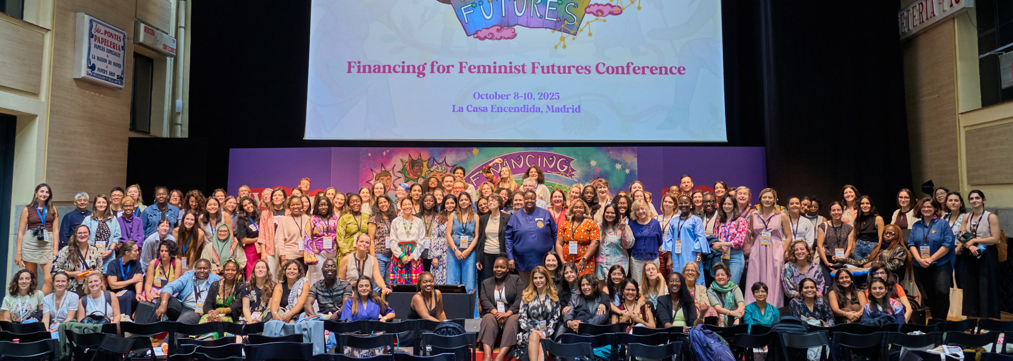 hivos's tweet card. Financing for Feminist Futures: we must rethink now how to finance feminist work before the political tide turns even further to the right.