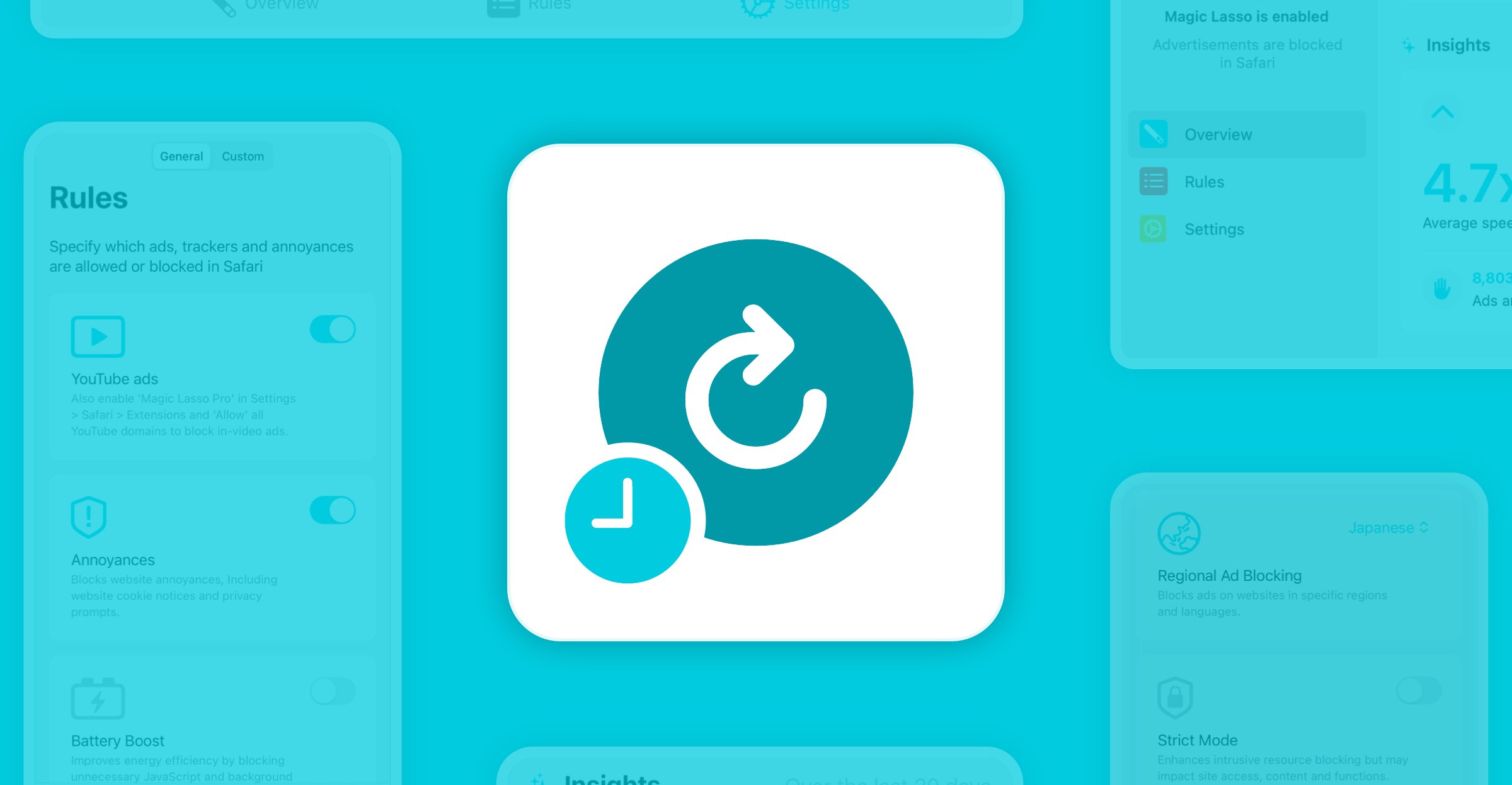 magiclassoco's tweet card. As part of our ongoing commitment to deliver the fastest and most effective ad blocker, we are excited to announce our biggest ad blocking rule update ever.