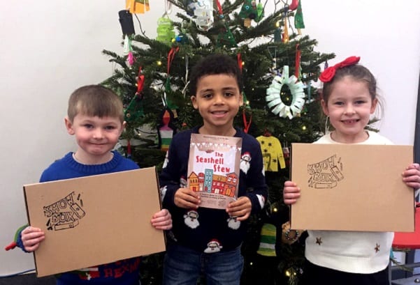 bowdenpr's tweet card. When the What’s Coming Out of the Box team couldn’t take their festive show into Ramsgate Arts Primary due to pandemic restrictions, the children received the next best thing – their own Christmas …