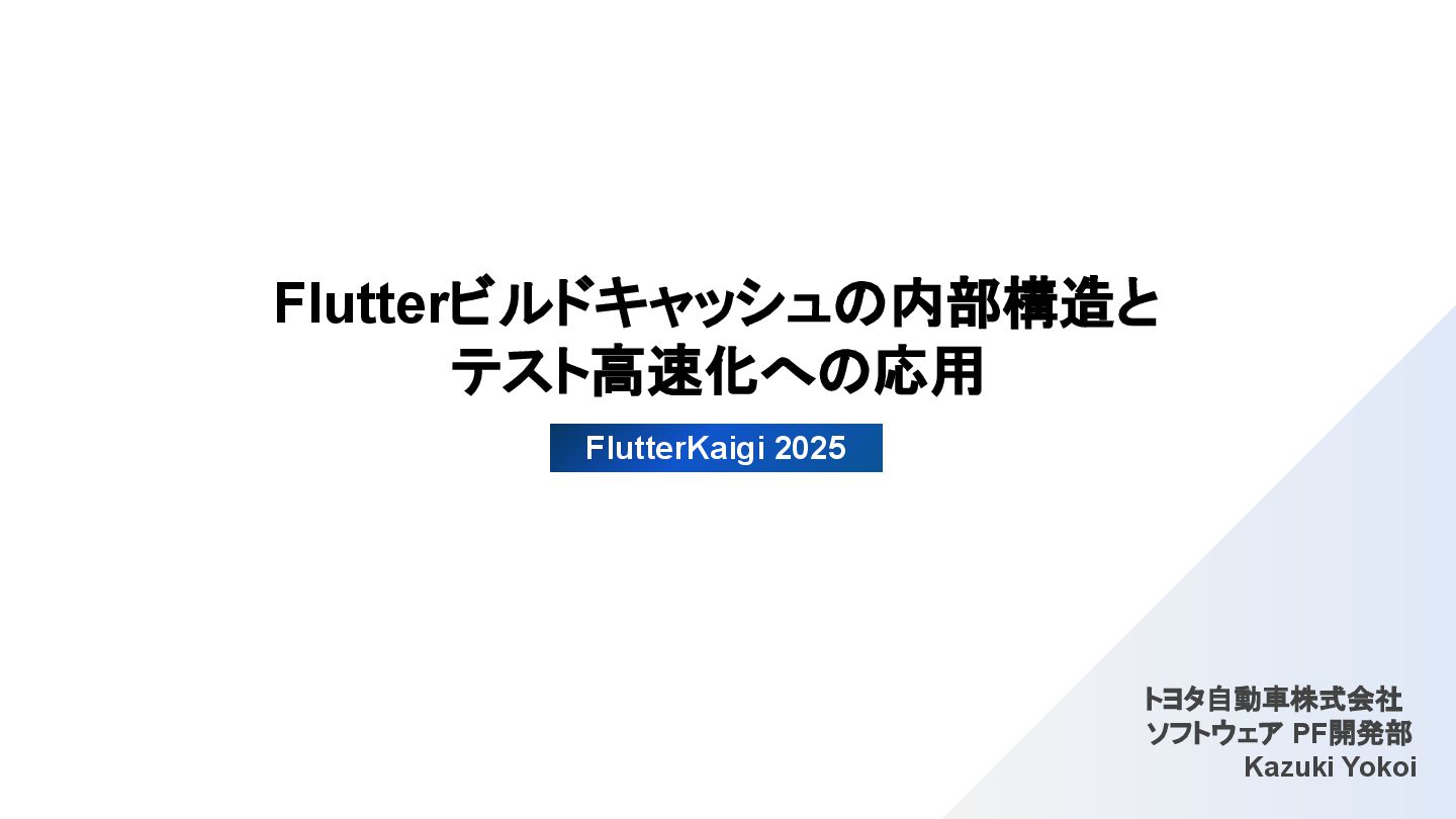 _yoko_com's tweet card. FlutterKaigi 2025での登壇資料: https://2025.flutterkaigi.jp/