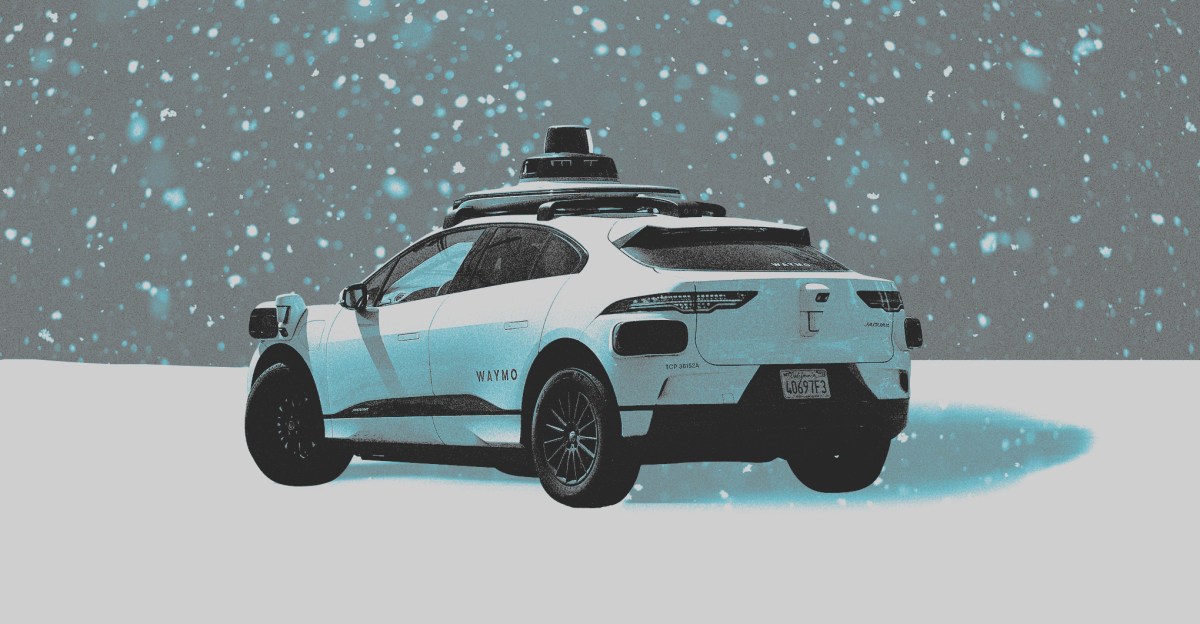verge's tweet card. Can Waymo handle the snow?