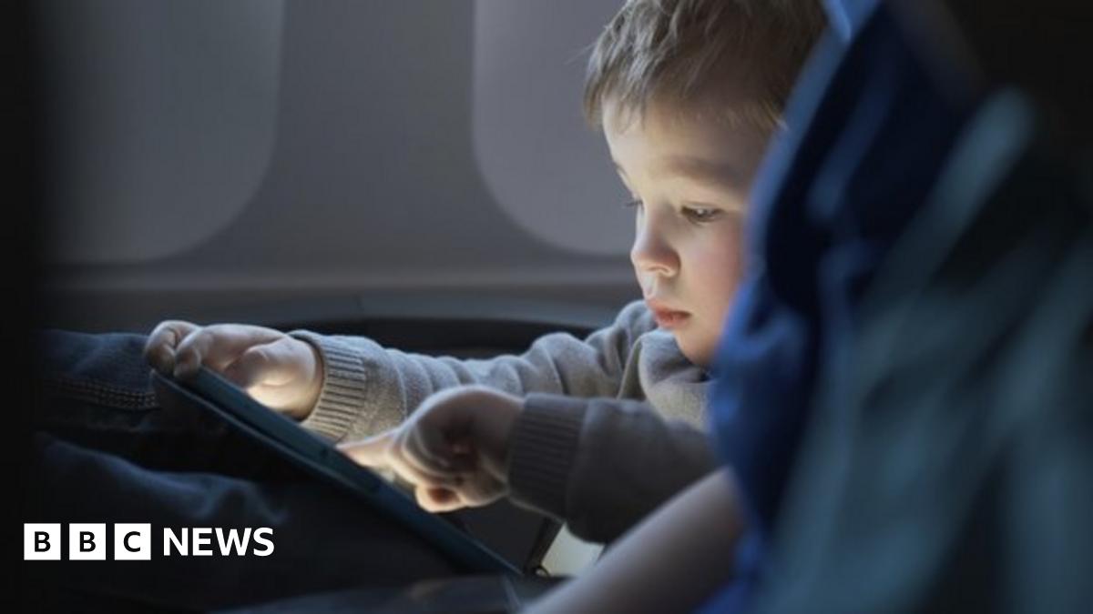 BBC_Tech_News's tweet card. Ryanair says it plans to start streaming movies and TV shows to passengers' tablets and smartphones within the coming months.